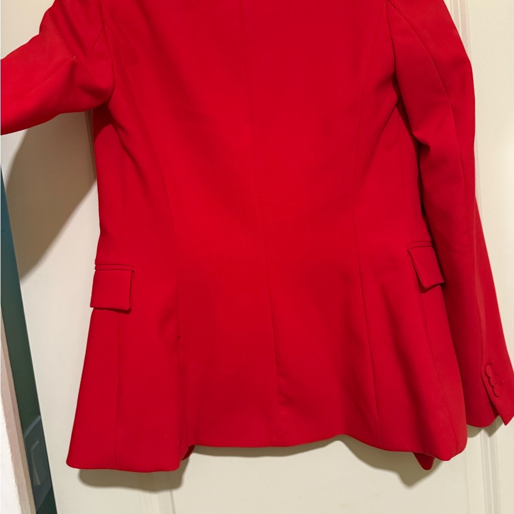 Zara Basic Bold Red jacket - Picture 4 of 6